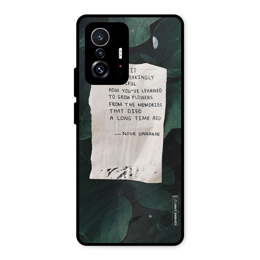Memories Metal Back Case for Xiaomi 11T Pro