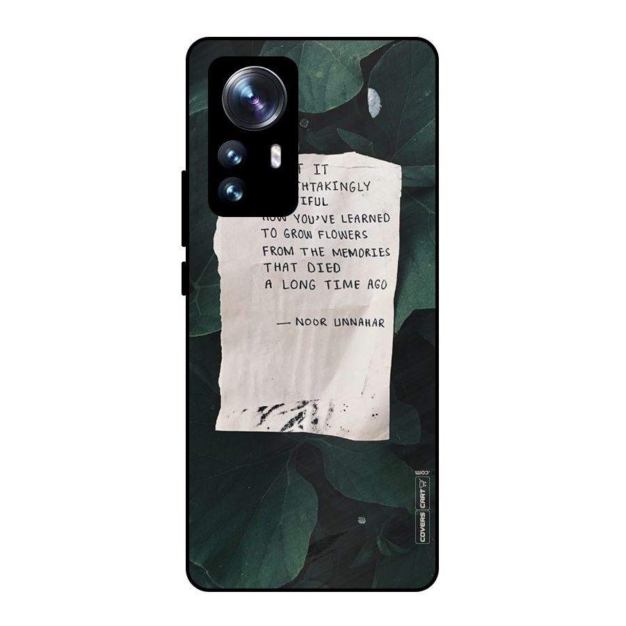 Memories Metal Back Case for Xiaomi 12 Pro