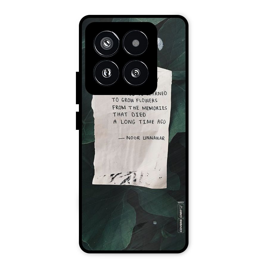Memories Metal Back Case for Xiaomi 14 Pro