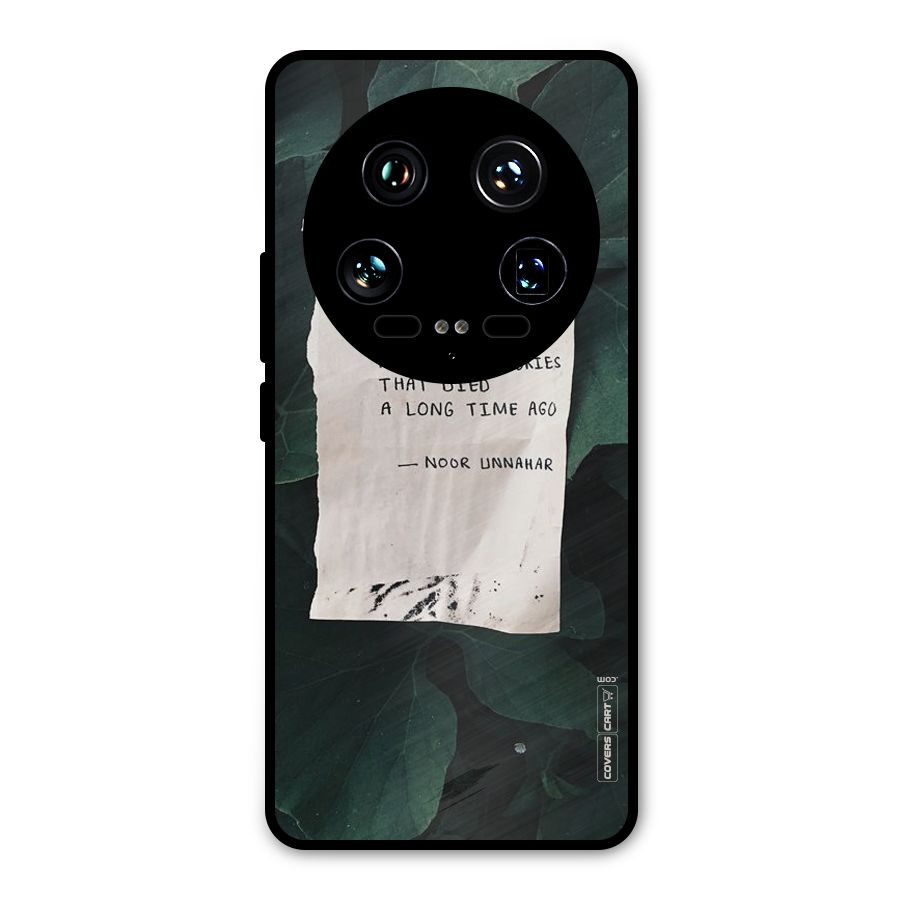 Memories Metal Back Case for Xiaomi 14 Ultra