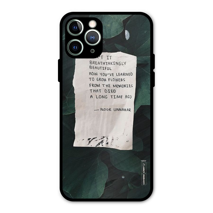 Memories Metal Back Case for iPhone 11 Pro Max