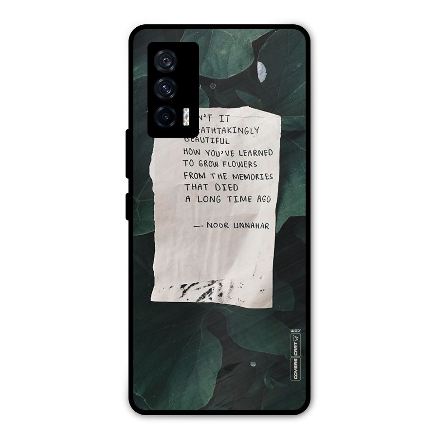 Memories Metal Back Case for iQOO 7 5G