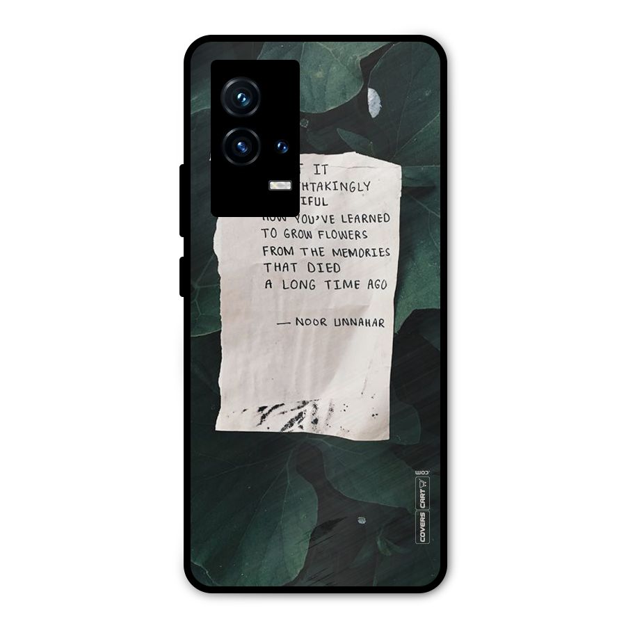 Memories Metal Back Case for iQOO 9 5G