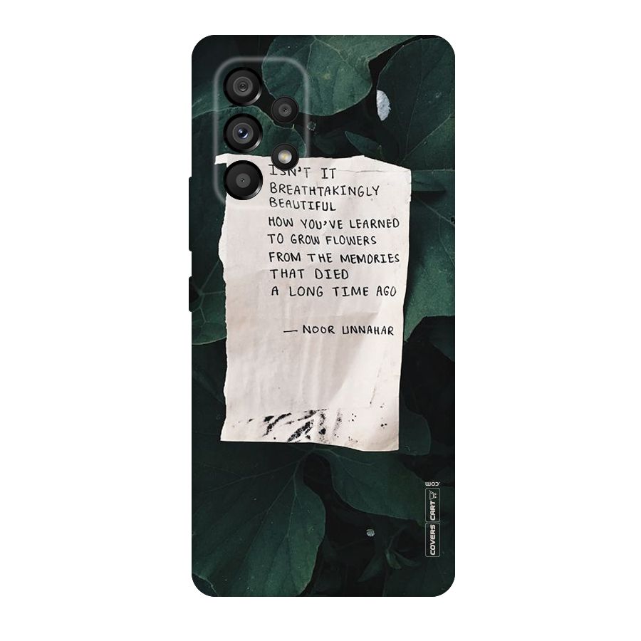 Memories Original Polycarbonate Back Case for Galaxy A53 5G