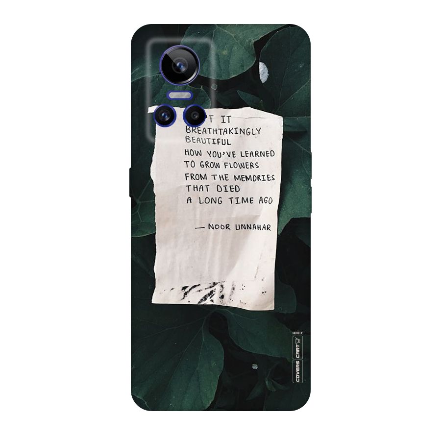 Memories Original Polycarbonate Back Case for Realme GT Neo 3