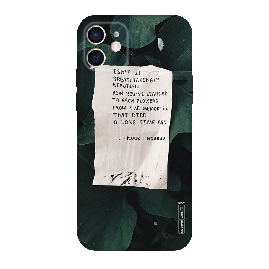 Memories Original Polycarbonate Back Case for iPhone 12