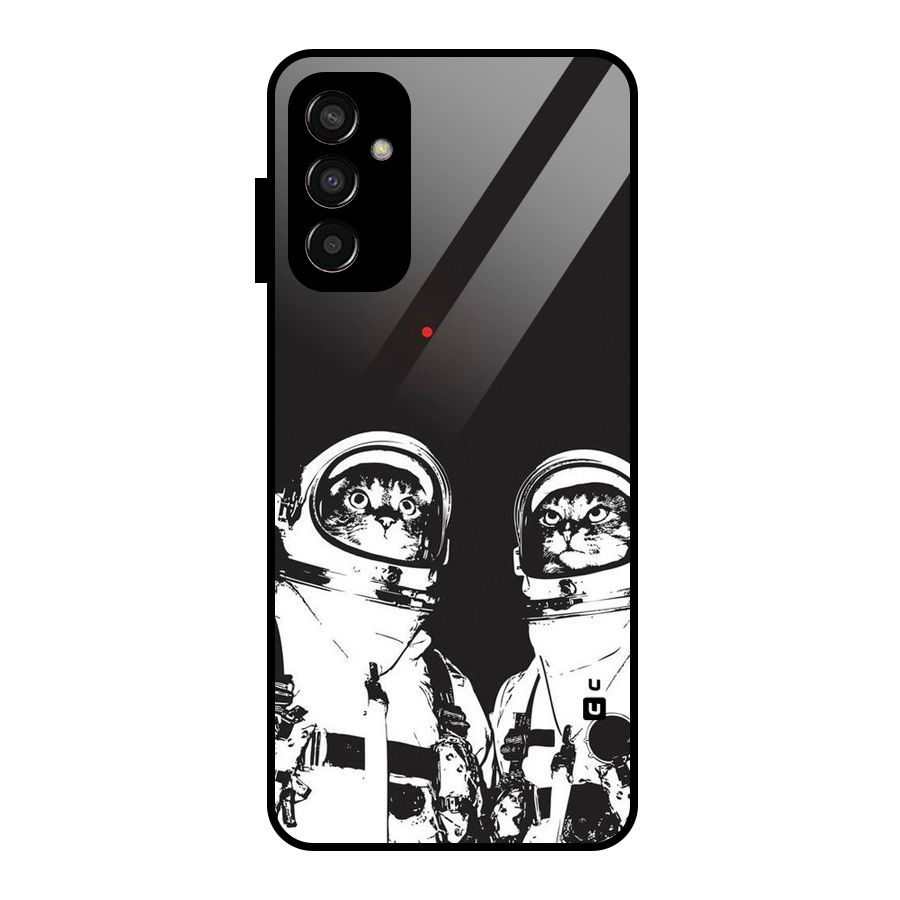 Meow Moon Glass Back Case for Galaxy F13