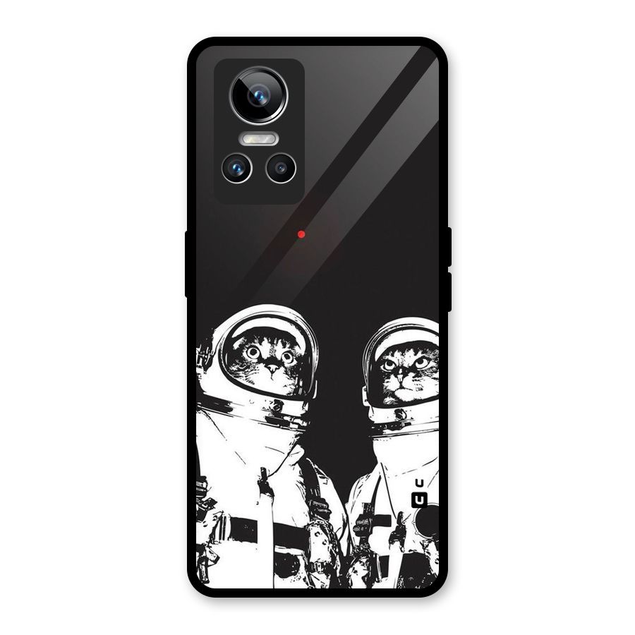 Meow Moon Glass Back Case for Realme GT Neo 3