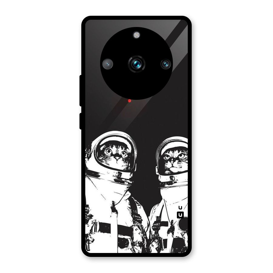 Meow Moon Glass Back Case for Realme Narzo 60 Pro