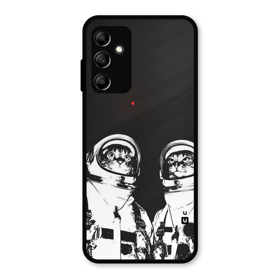 Meow Moon Metal Back Case for Galaxy A14 5G