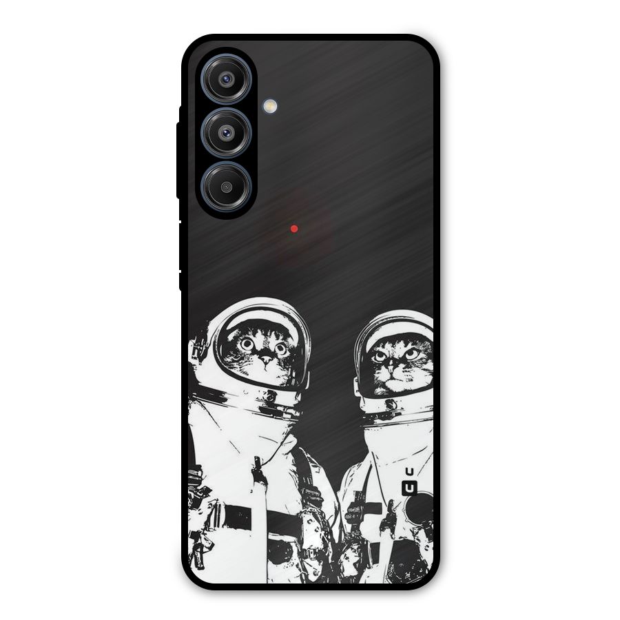 Meow Moon Metal Back Case for Galaxy A16 5G