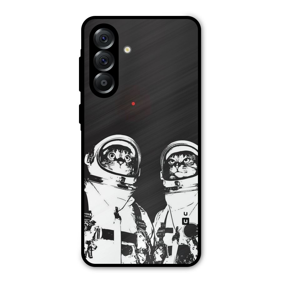 Meow Moon Metal Back Case for Galaxy A56