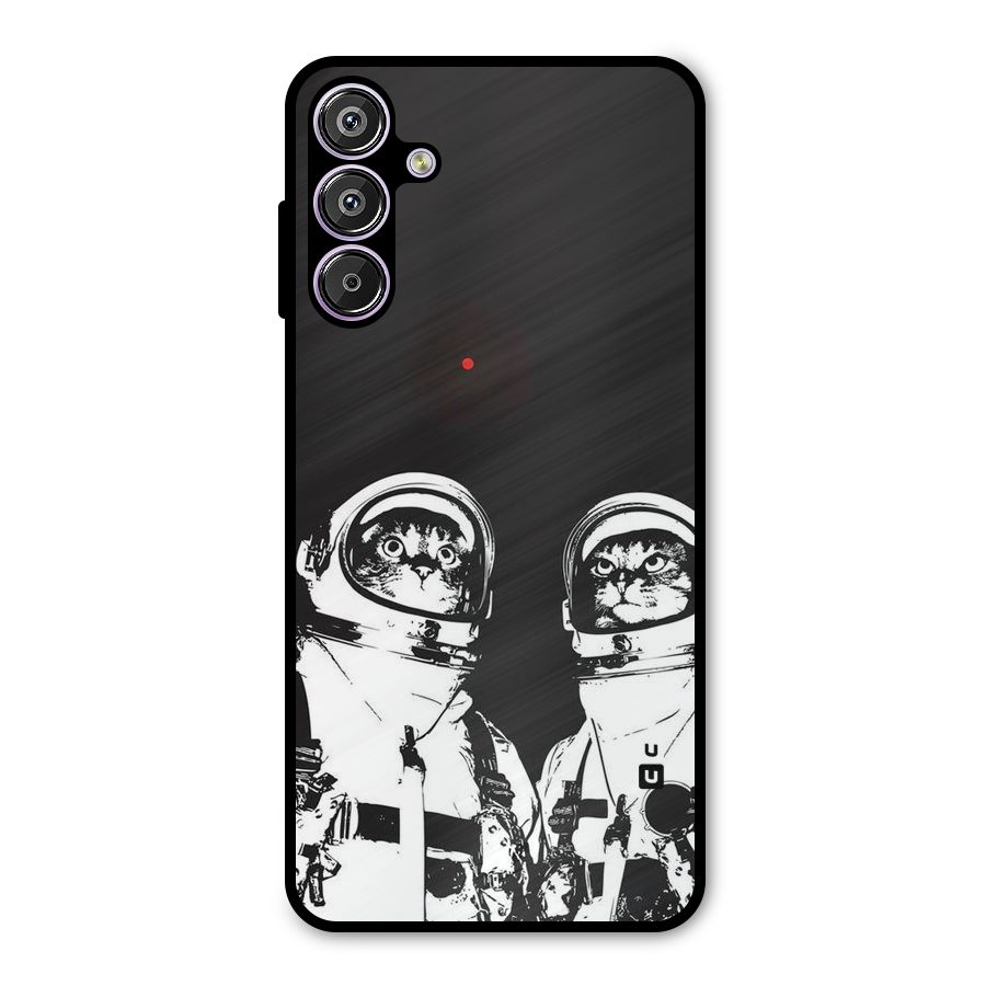 Meow Moon Metal Back Case for Galaxy F15