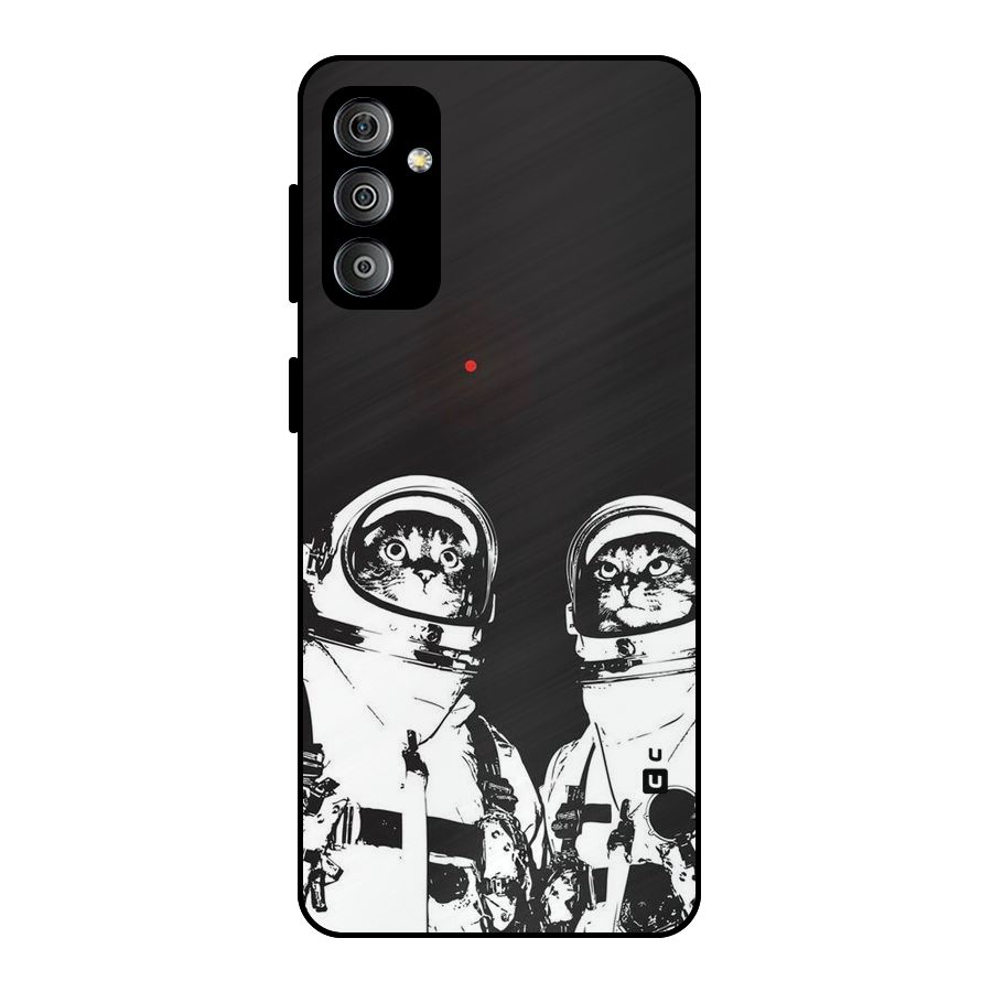 Meow Moon Metal Back Case for Galaxy F23