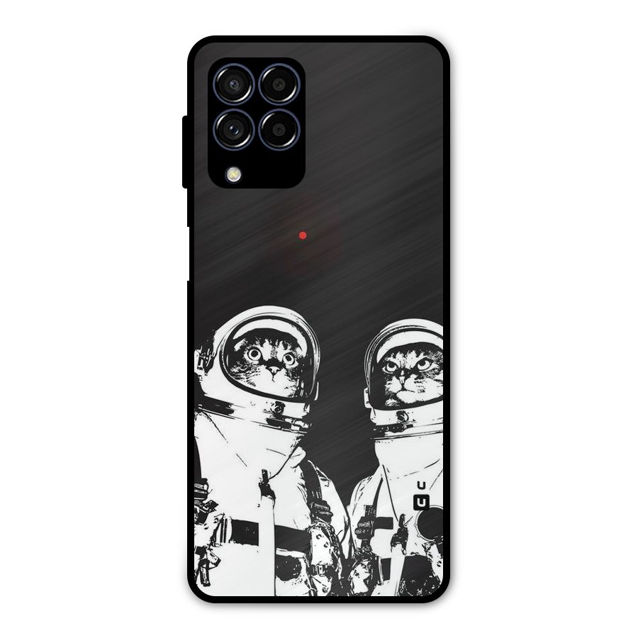 Meow Moon Metal Back Case for Galaxy M53 5G