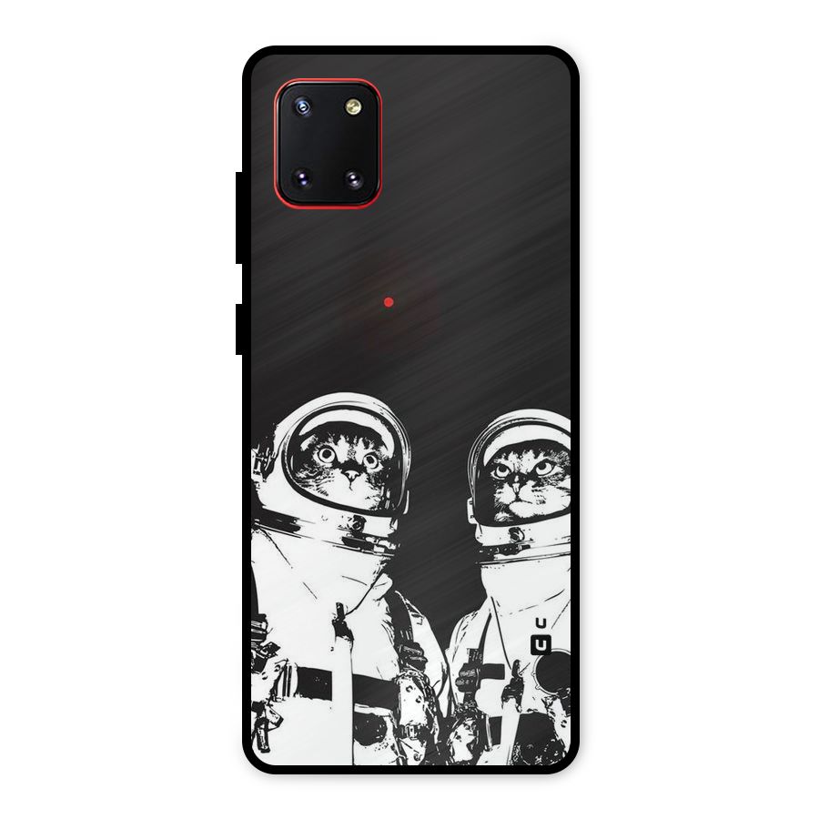 Meow Moon Metal Back Case for Galaxy Note 10 Lite