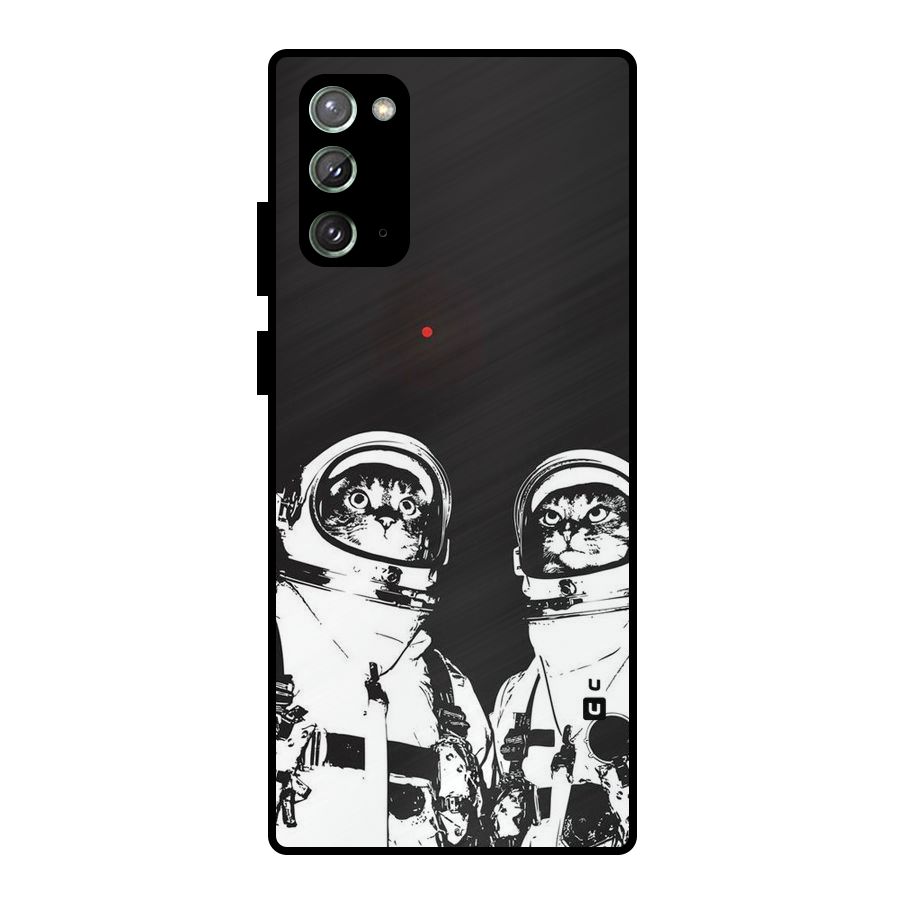 Meow Moon Metal Back Case for Galaxy Note 20