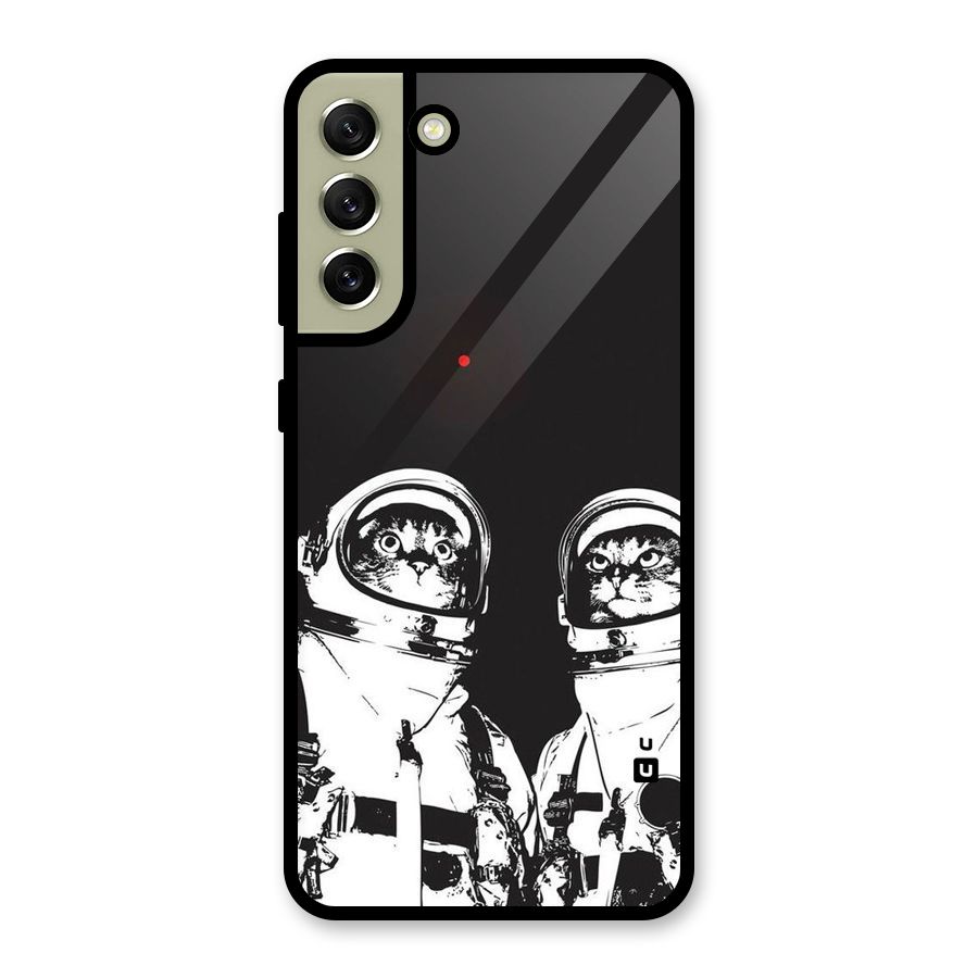 Meow Moon Metal Back Case for Galaxy S21 FE 5G (2023)