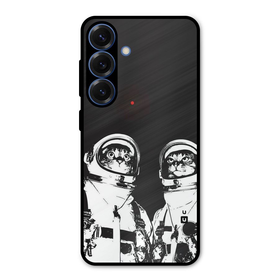 Meow Moon Metal Back Case for Galaxy S25