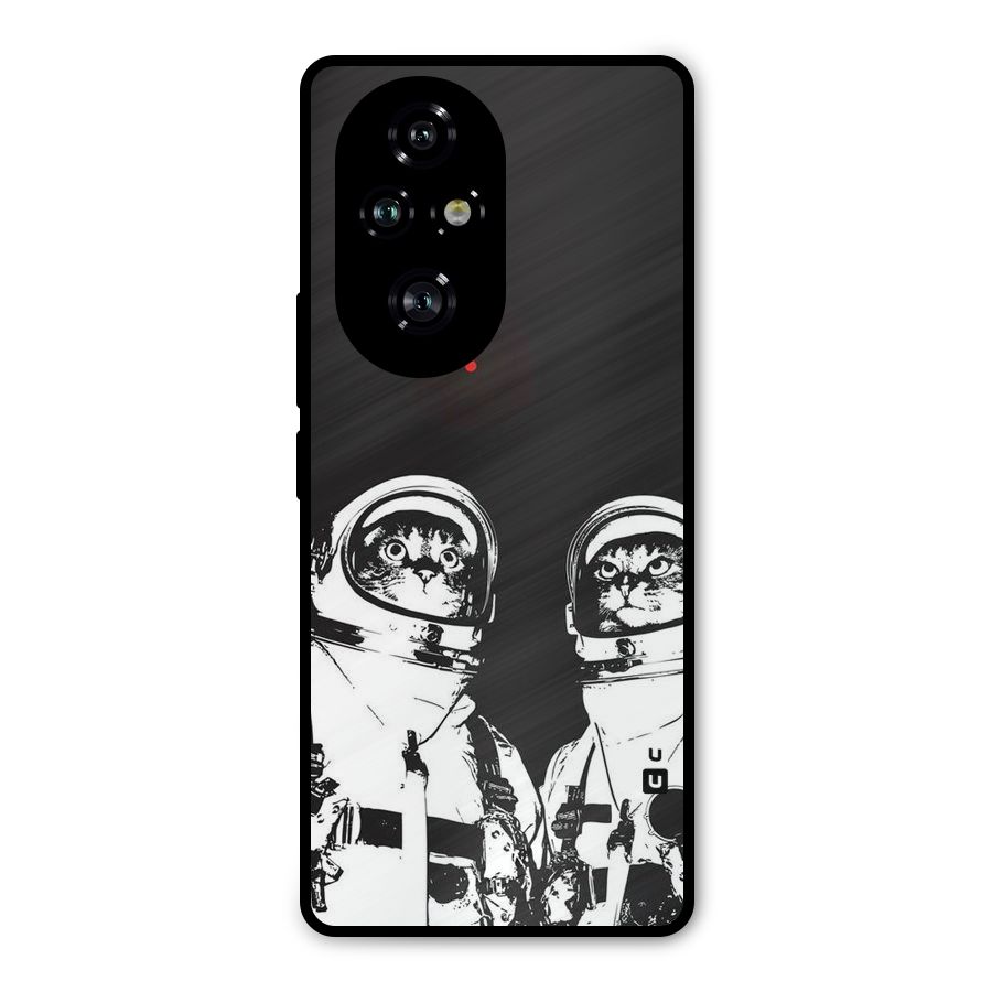 Meow Moon Metal Back Case for Honor 200 Pro