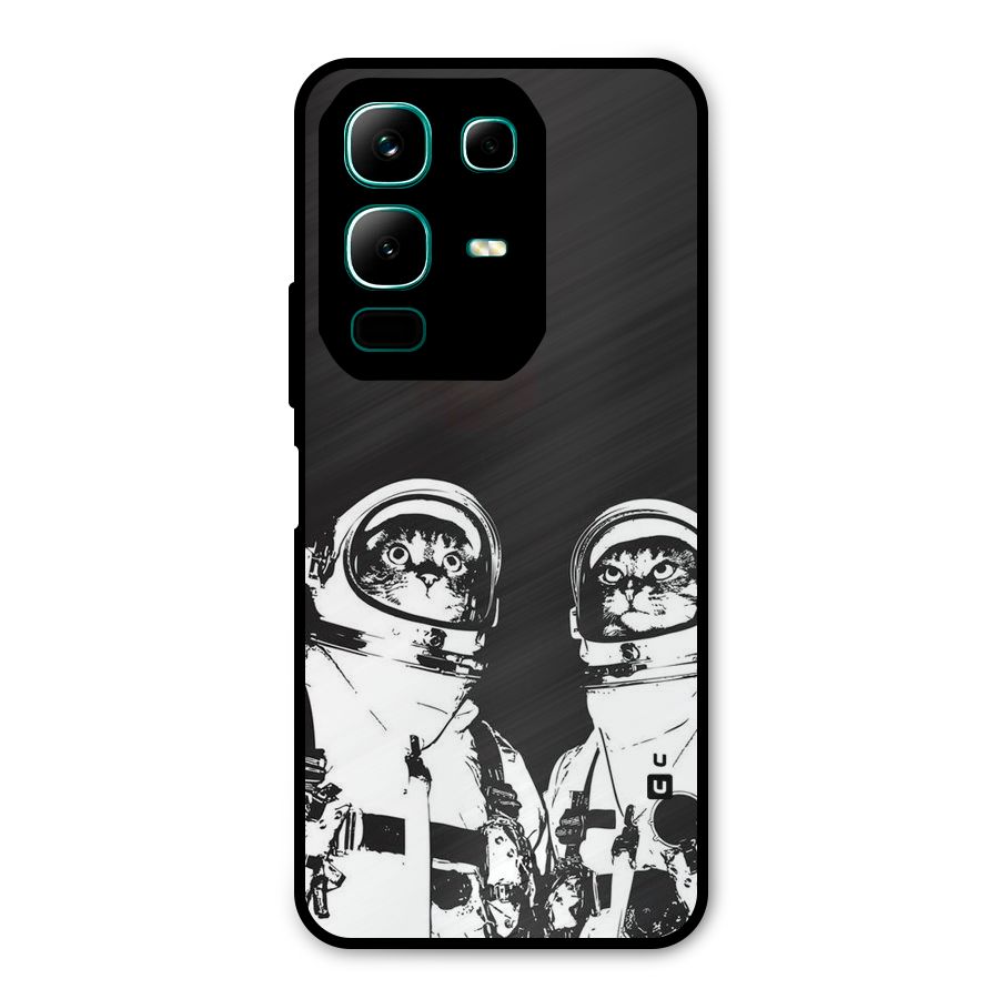 Meow Moon Metal Back Case for Infinix Note 50x