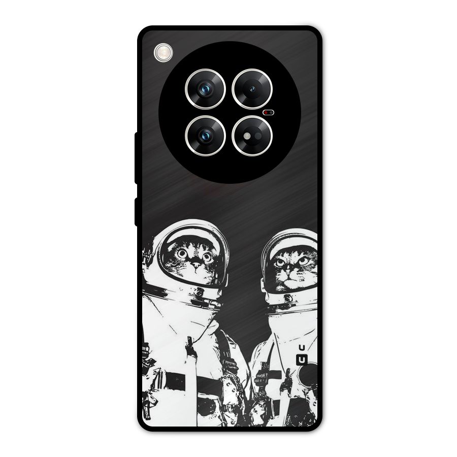 Meow Moon Metal Back Case for Infinix Zero 40 5G
