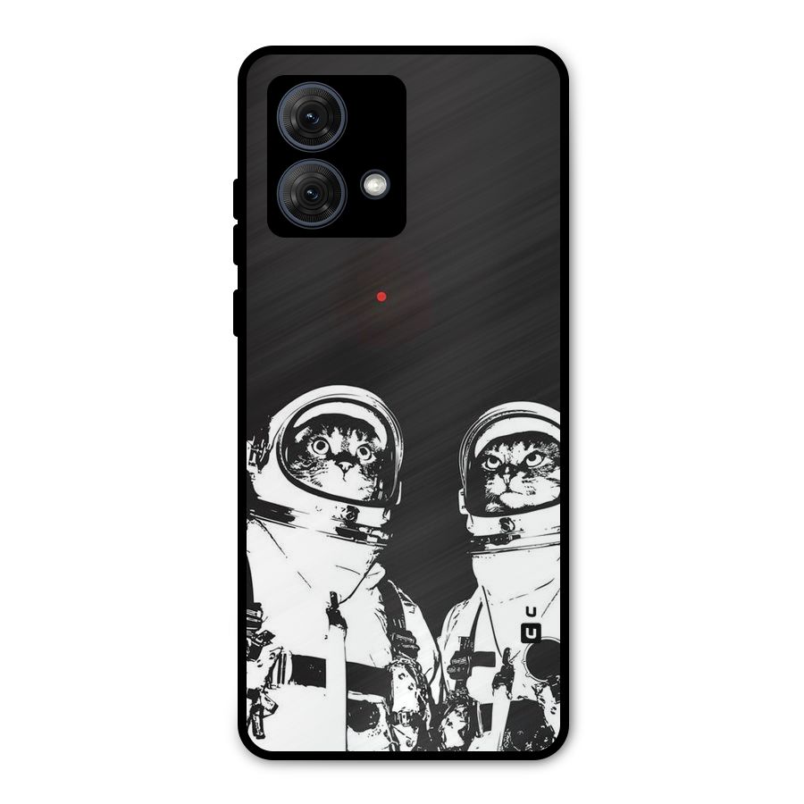 Meow Moon Metal Back Case for Moto G84