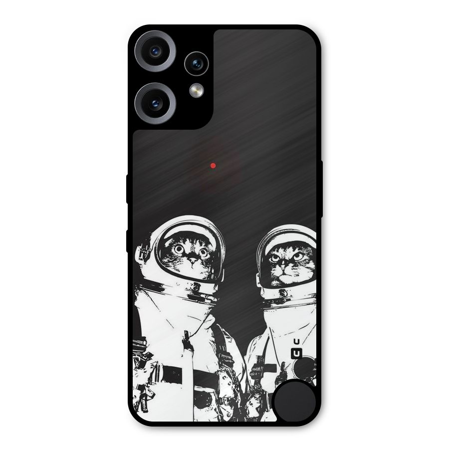 Meow Moon Metal Back Case for Nothing CMF Phone 2 Pro
