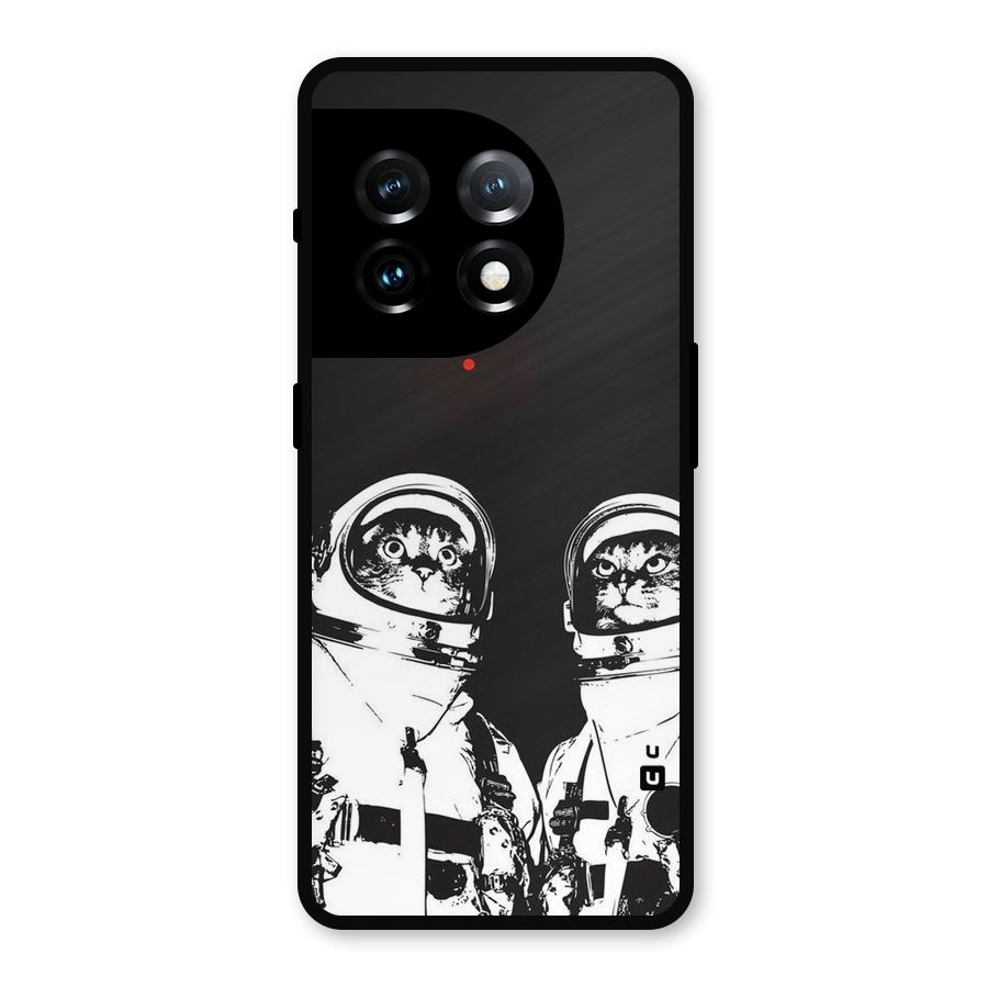 Meow Moon Metal Back Case for OnePlus 11