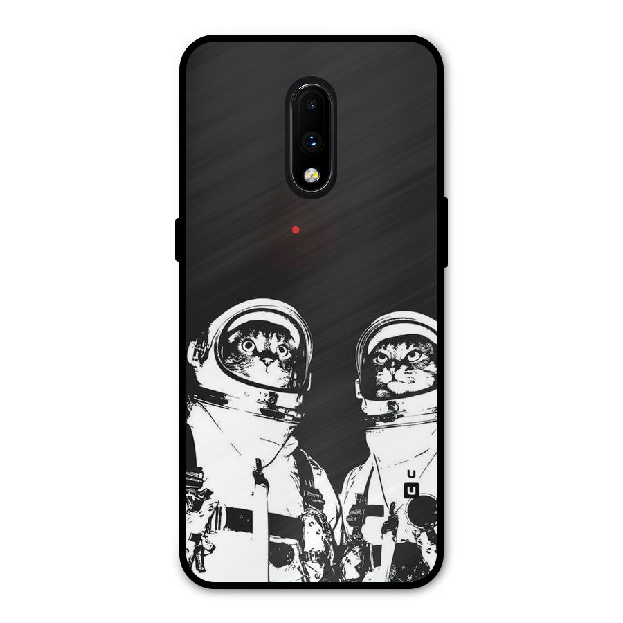 Meow Moon Metal Back Case for OnePlus 7