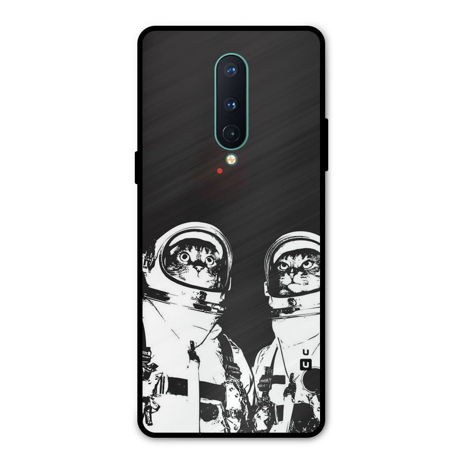 Meow Moon Metal Back Case for OnePlus 8