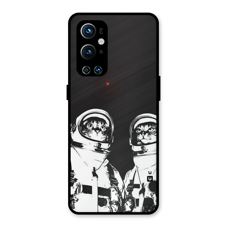 Meow Moon Metal Back Case for OnePlus 9 Pro