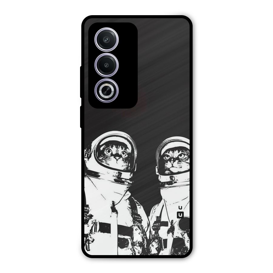 Meow Moon Metal Back Case for Oppo A3 Pro
