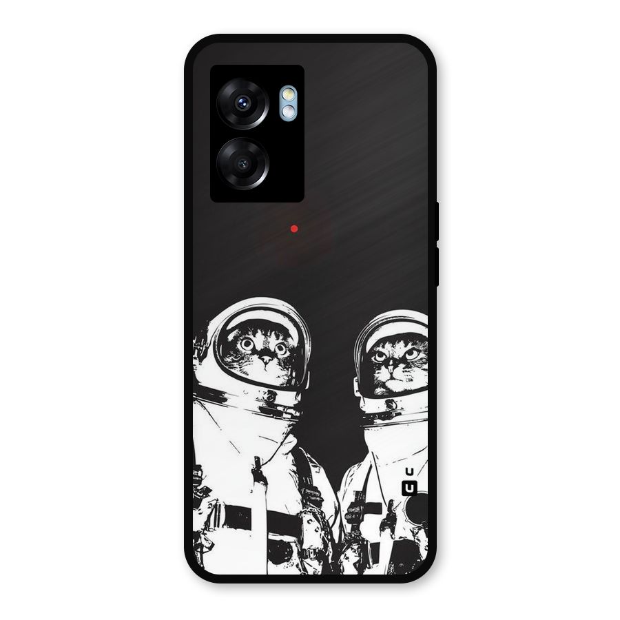 Meow Moon Metal Back Case for Oppo K10 (5G)