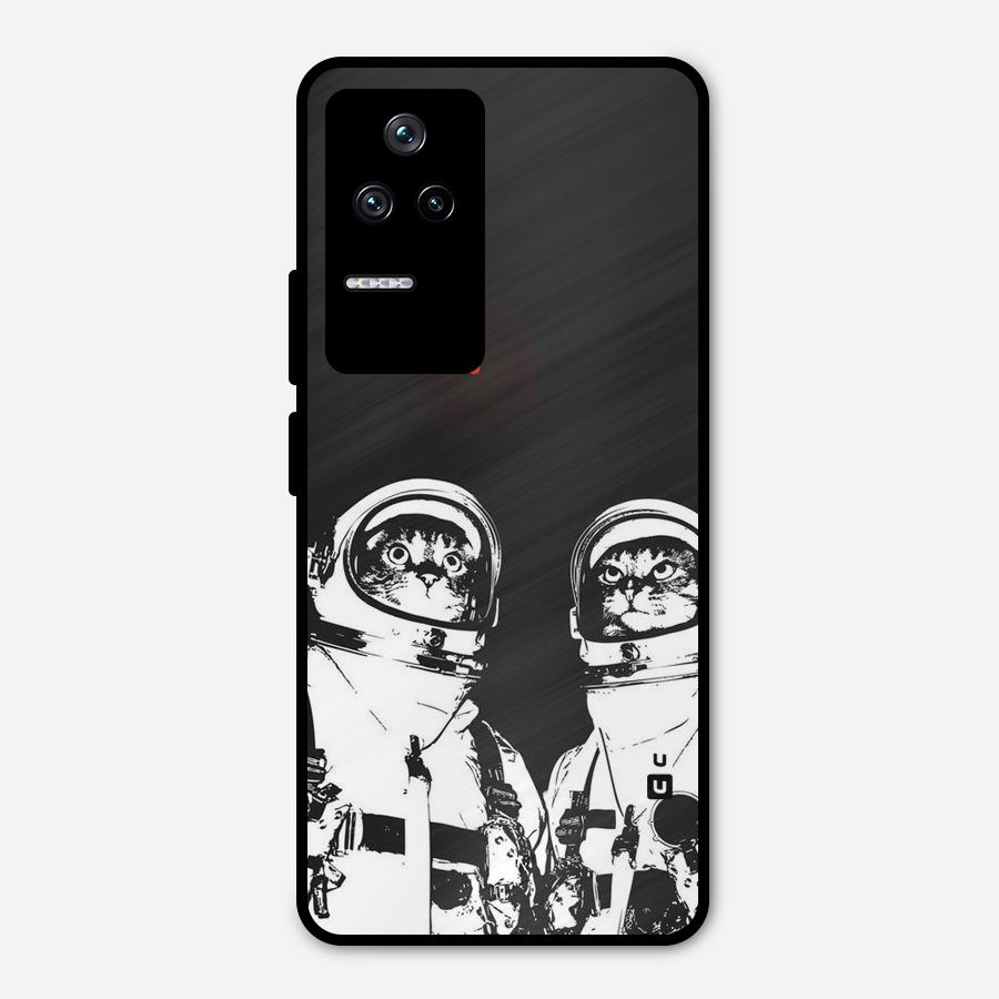 Meow Moon Metal Back Case for Poco F4 5G