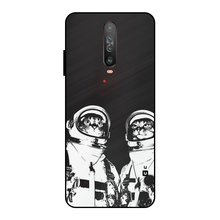 Meow Moon Metal Back Case for Poco X2