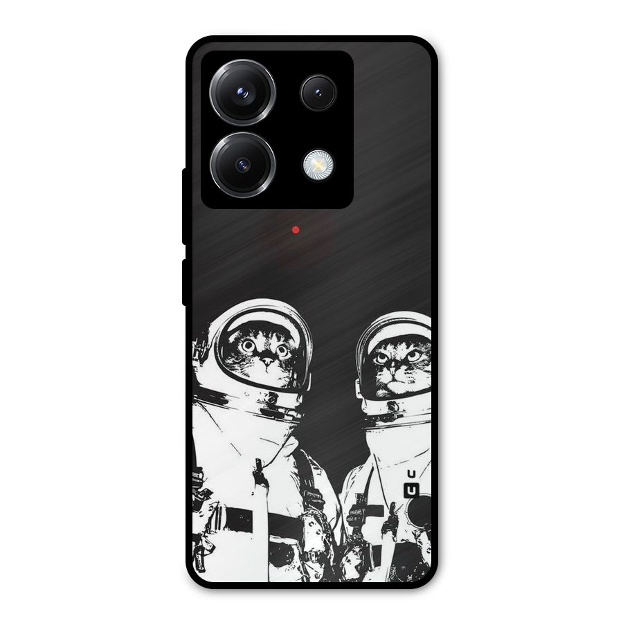 Meow Moon Metal Back Case for Poco X6