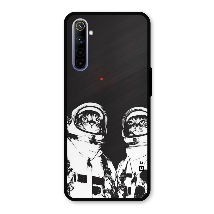 Meow Moon Metal Back Case for Realme 6i