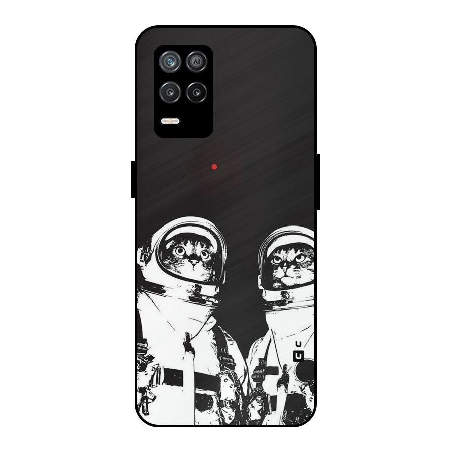 Meow Moon Metal Back Case for Realme 9 5G