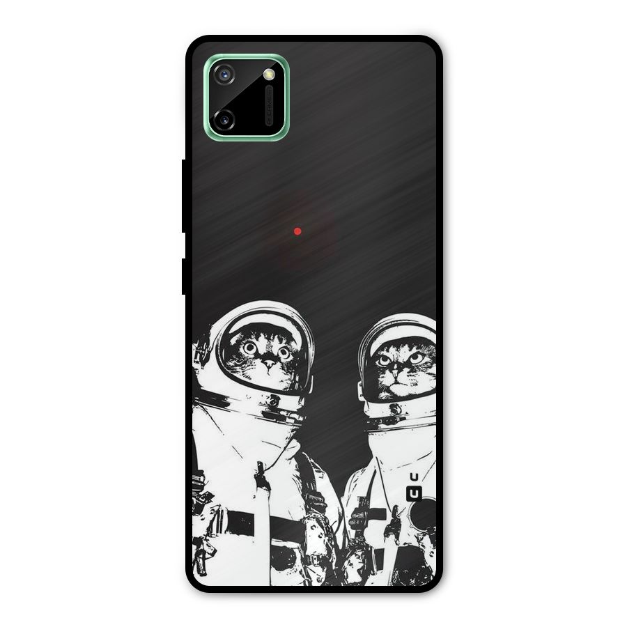 Meow Moon Metal Back Case for Realme C11