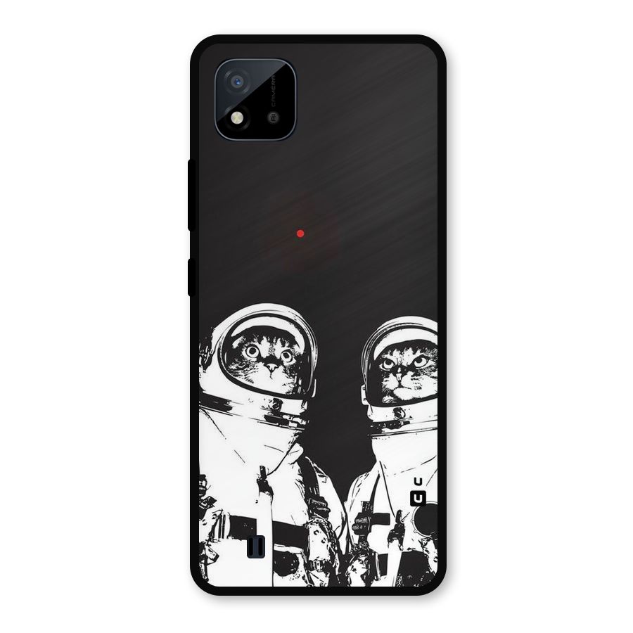 Meow Moon Metal Back Case for Realme C11 2021