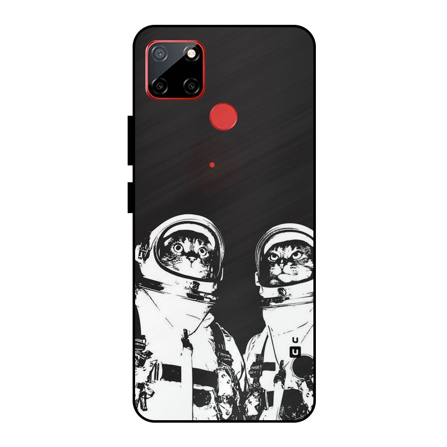 Meow Moon Metal Back Case for Realme C12