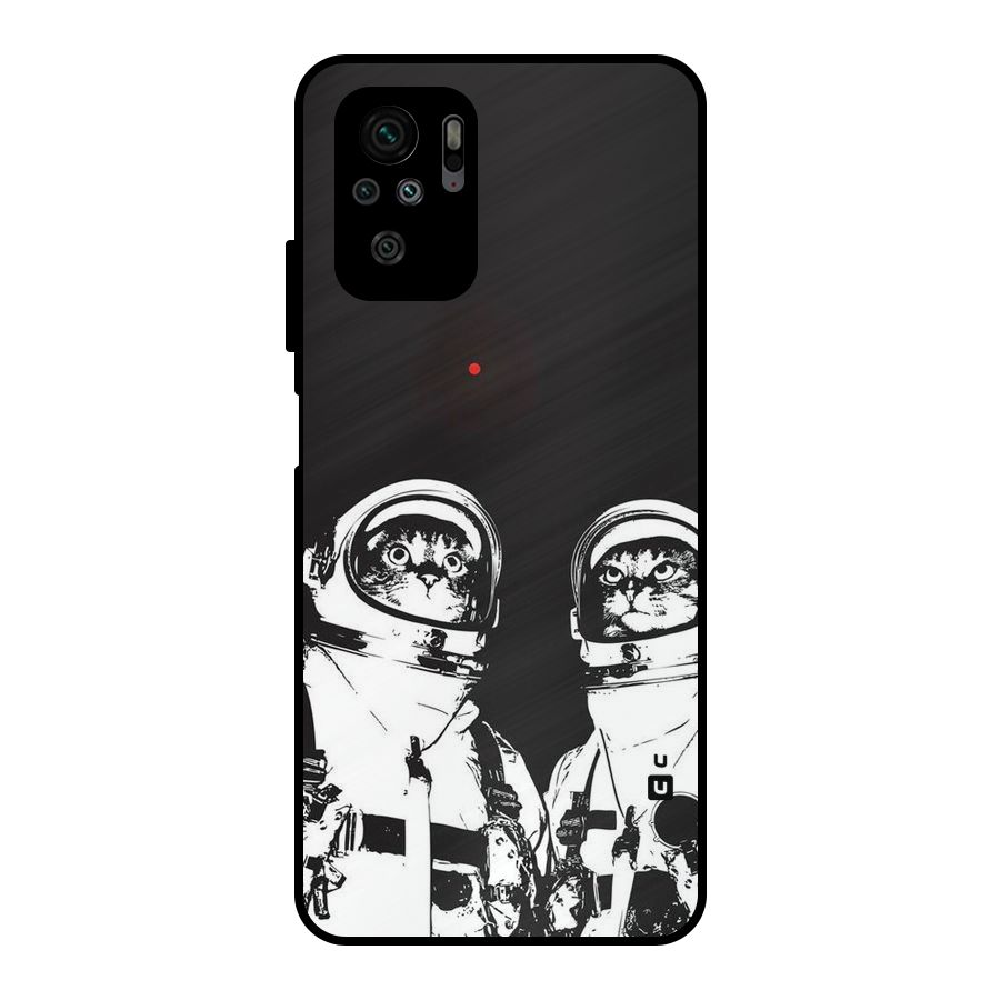 Meow Moon Metal Back Case for Redmi Note 10S