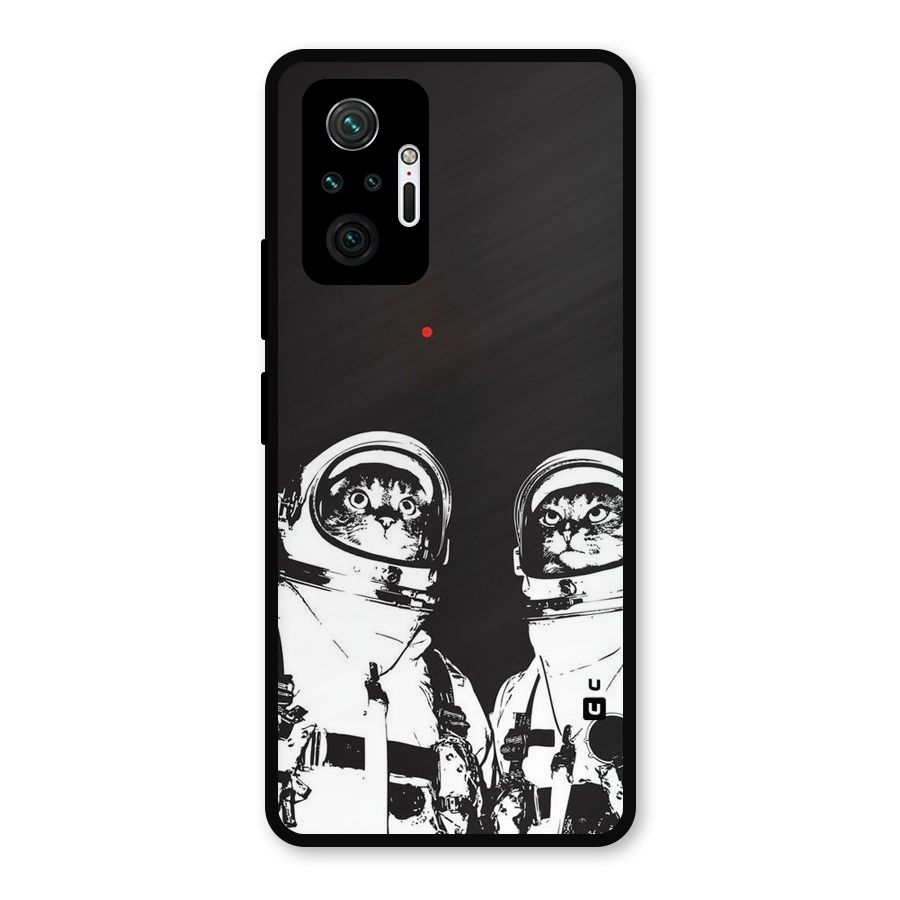Meow Moon Metal Back Case for Redmi Note 10 Pro Max