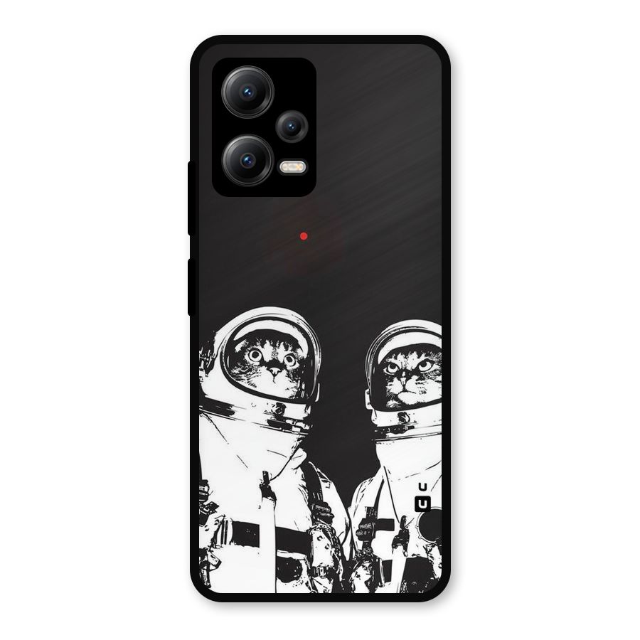 Meow Moon Metal Back Case for Redmi Note 12 5G