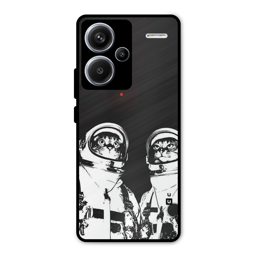 Meow Moon Metal Back Case for Redmi Note 13 Pro Plus