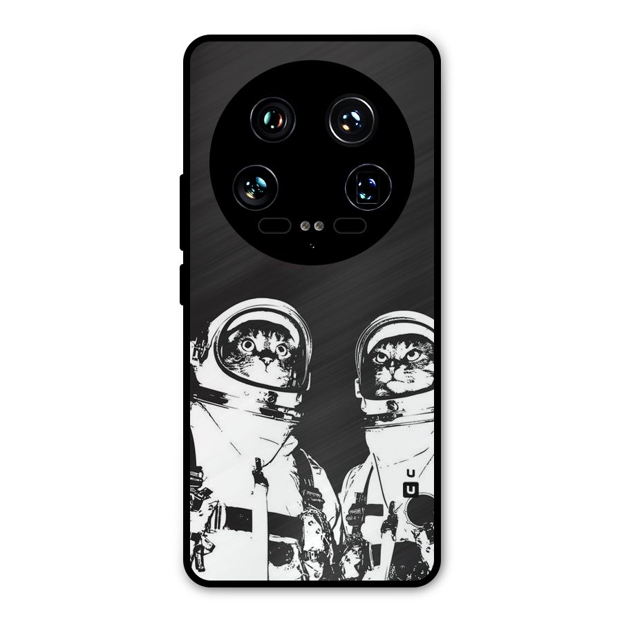 Meow Moon Metal Back Case for Xiaomi 14 Ultra