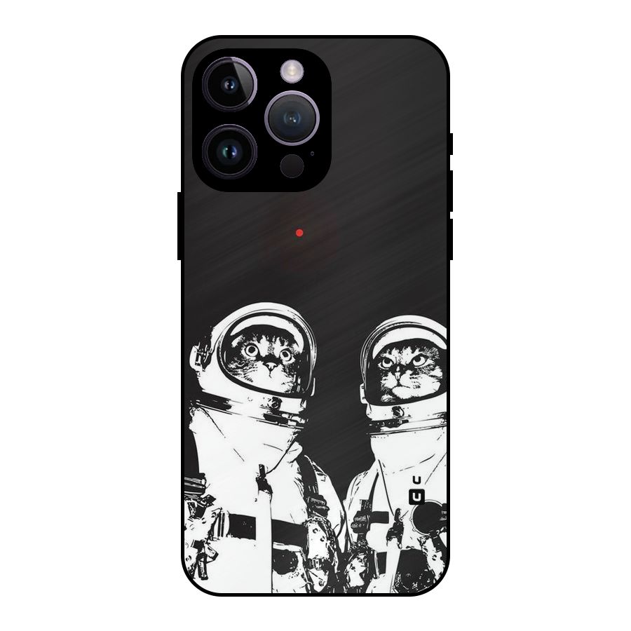 Meow Moon Metal Back Case for iPhone 14 Pro Max