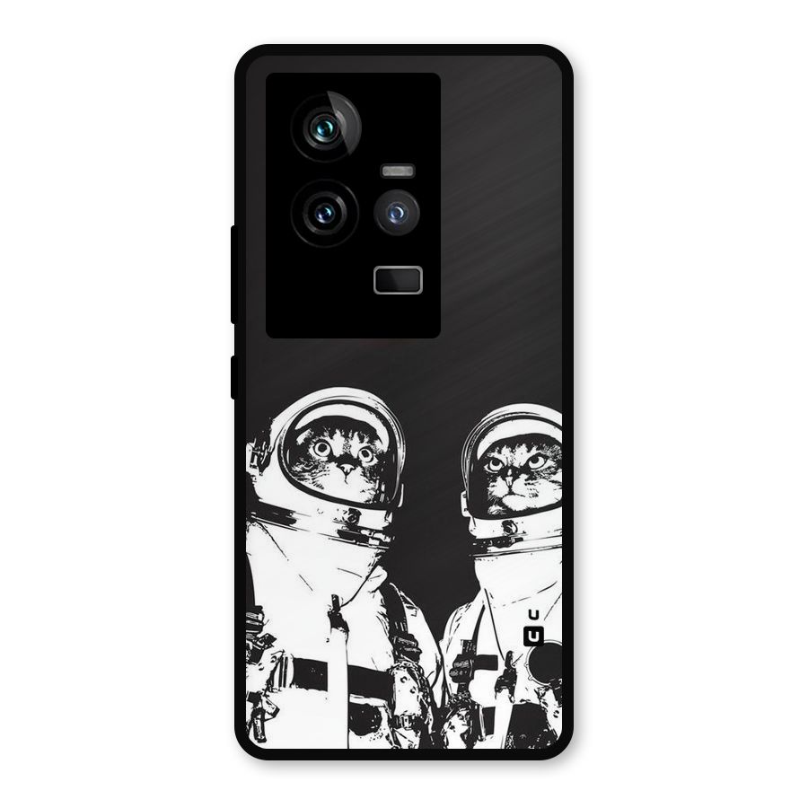 Meow Moon Metal Back Case for iQOO 11 5G