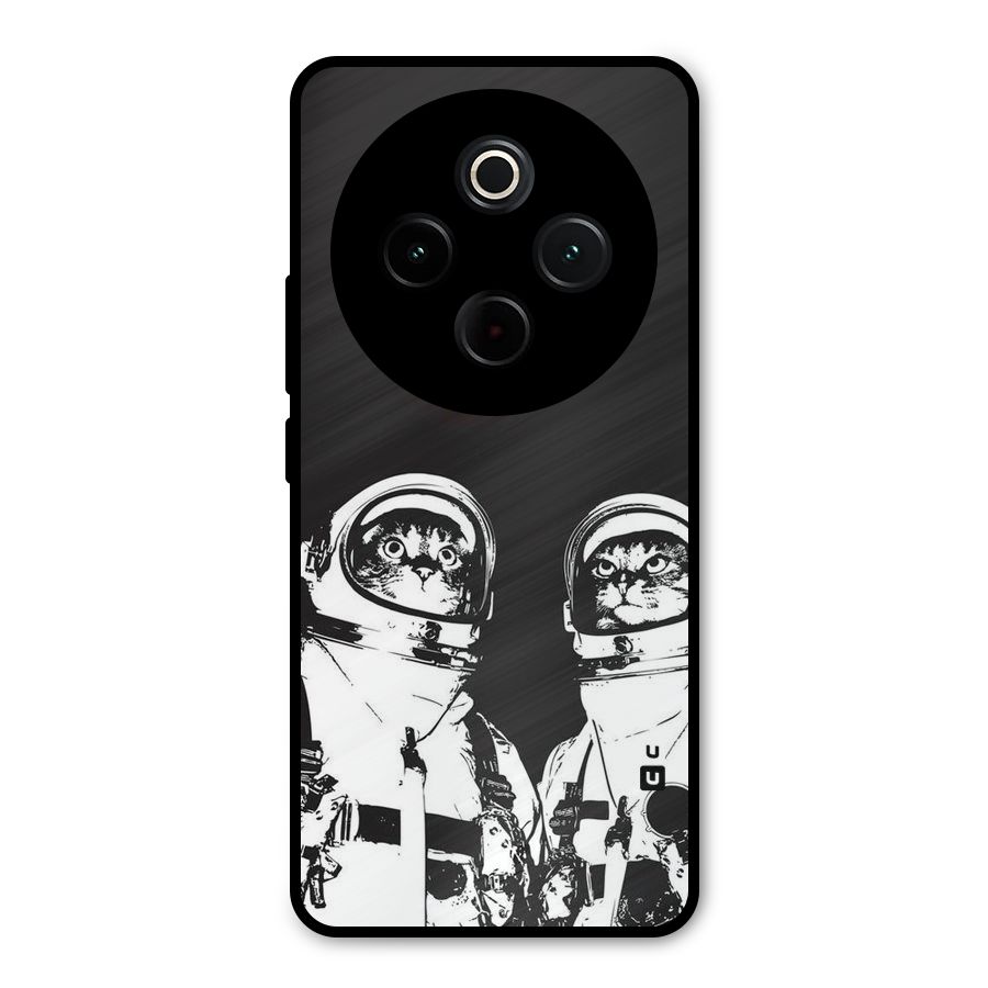 Meow Moon Metal Back Case for iQOO Z10